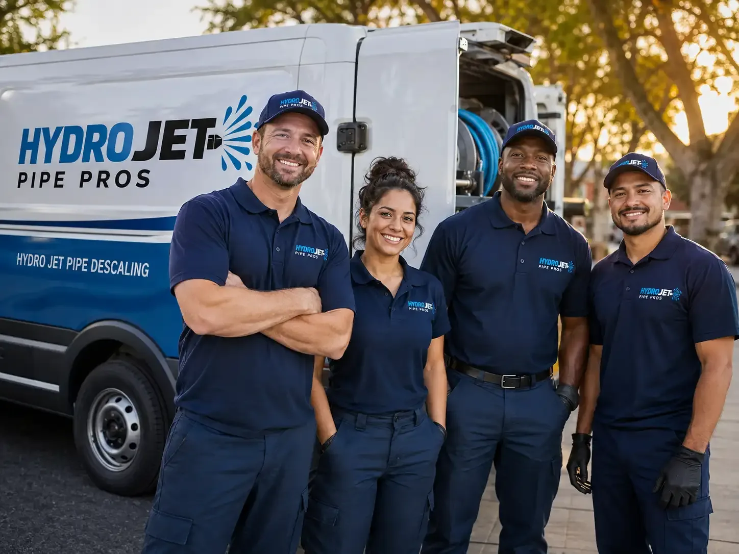 Hydro Jet Pipe Descaling Company in Korbel, CA