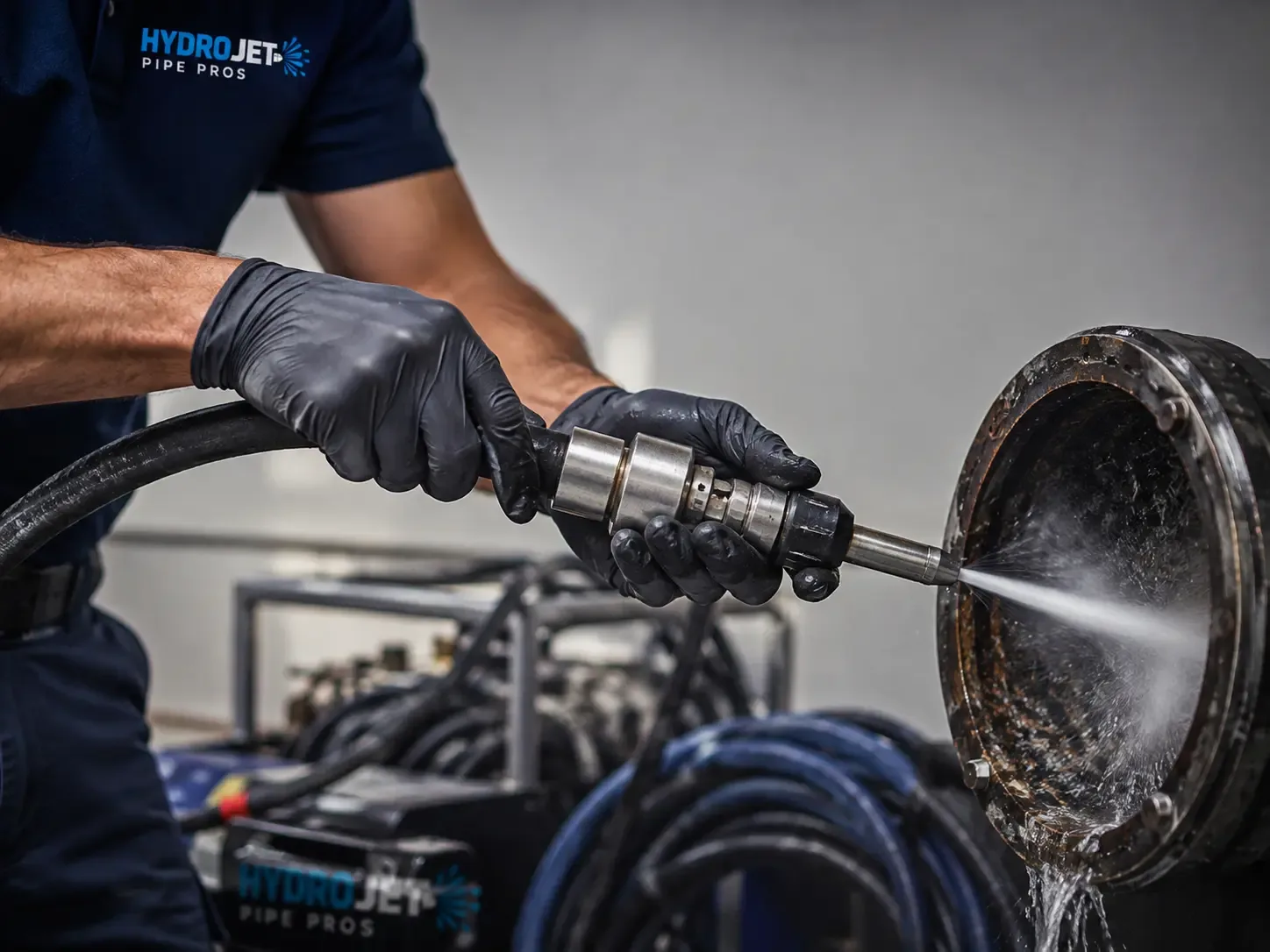Hydro Jet Pipe Descaling in Korbel, CA